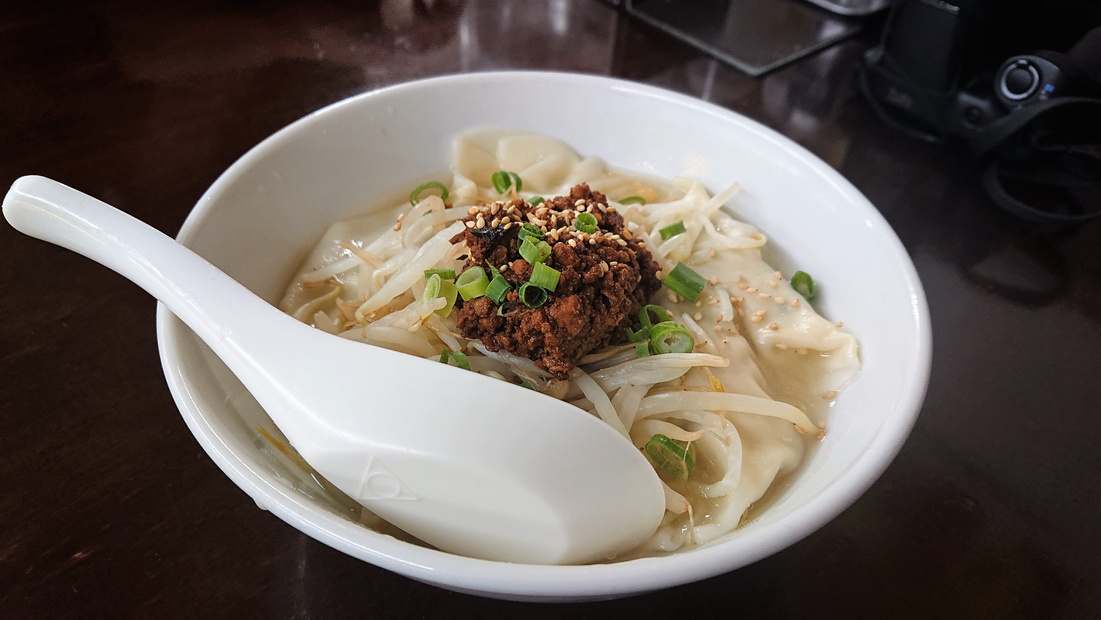 Japan. Gyoza Soup.